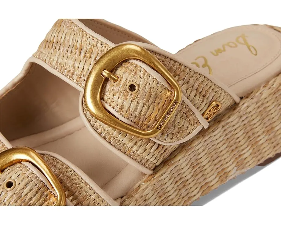 Сандалии-шлепанцы Sam Edelman Nerissa с крупной пряжкой и платформой