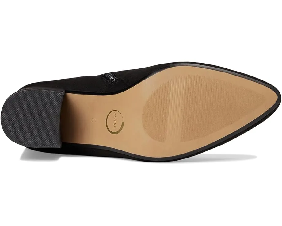 Ботинки Journee Collection Ameylia до колена на каблуке с острым носком