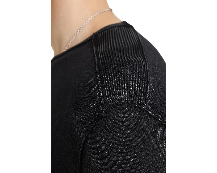 John Varvatos Свитер с круглой горловиной WALTER из мягкого хлопка