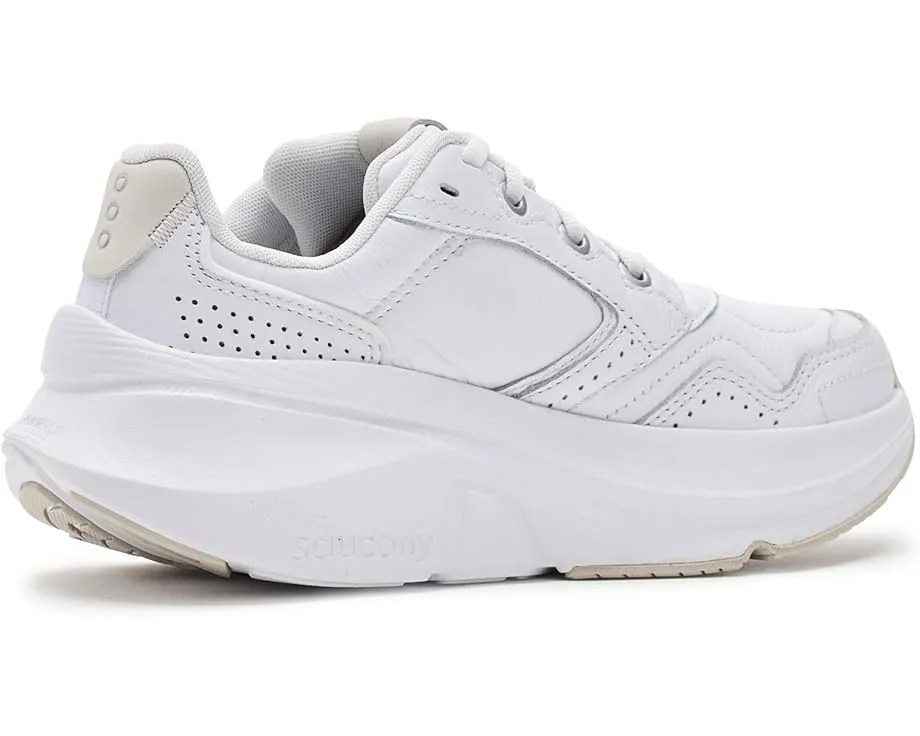 Кроссовки Guide Metro Le с максимальной амортизацией и кожаным верхом Saucony