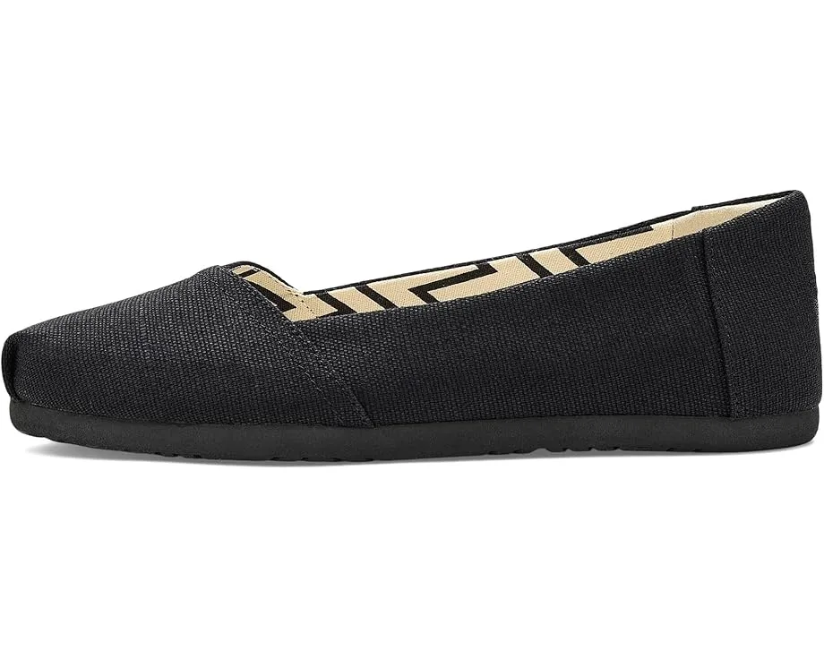 Балетки TOMS Alpargata Ballet с V-образным мысом и стелькой с памятью формы