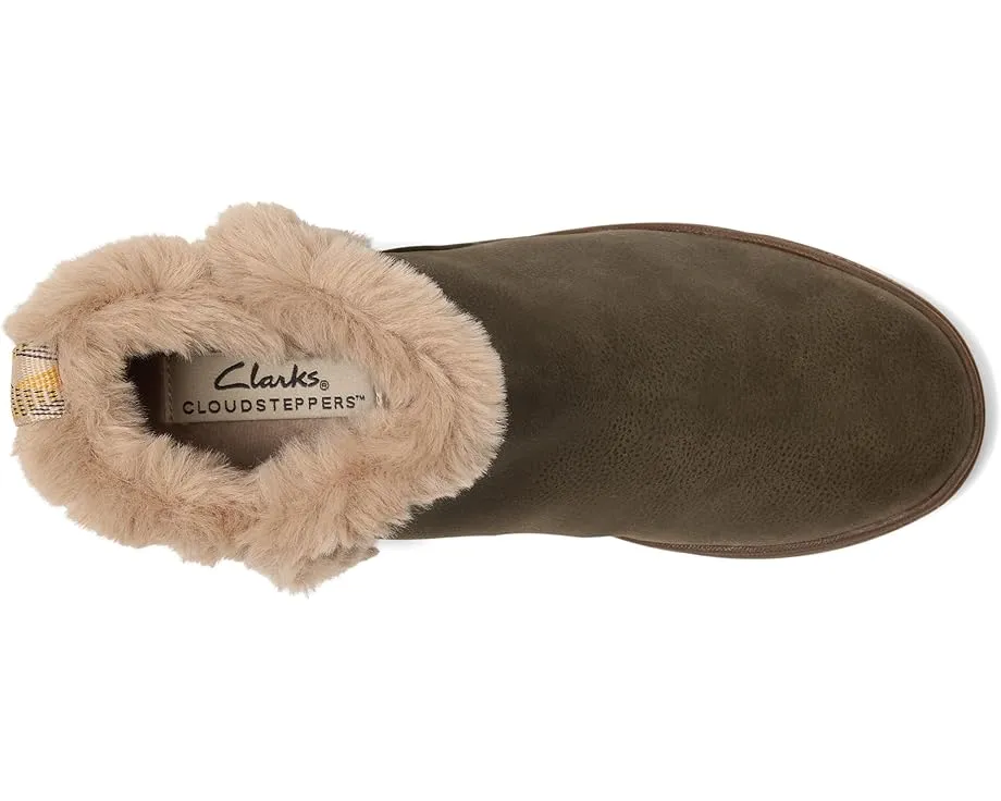 Ботинки Clarks Breeze Fur с искусственным мехом и съемной стелькой