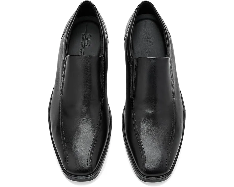 Мужские лоферы ECCO Milan Bike Toe с эластичными вставками и технологией FLUIDFORM