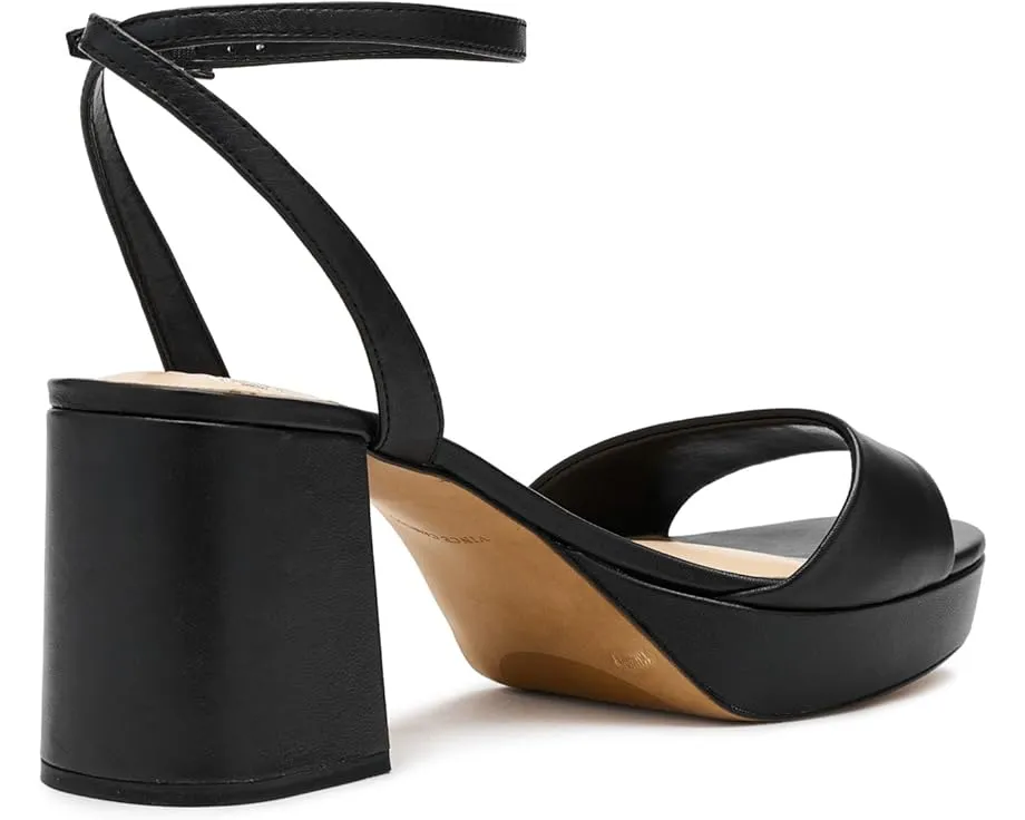 Сандалии Pendreya Platform Sandals на платформе и с квадратным каблуком от Vince Camuto
