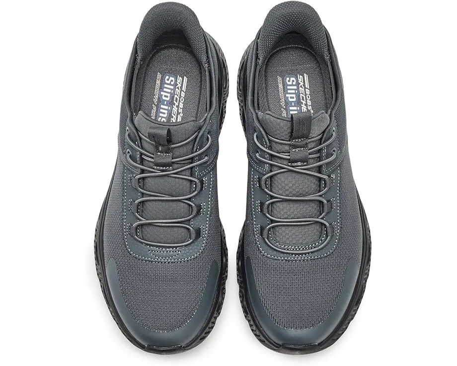 Мужские слипоны BOBS B Flex с сетчатым верхом и системой шнуровки bungee