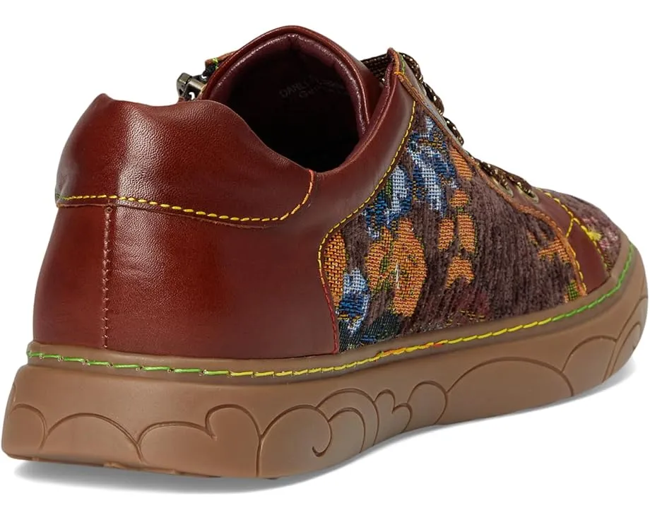 Кроссовки Danli-fab в стиле бохо с радужной строчкой