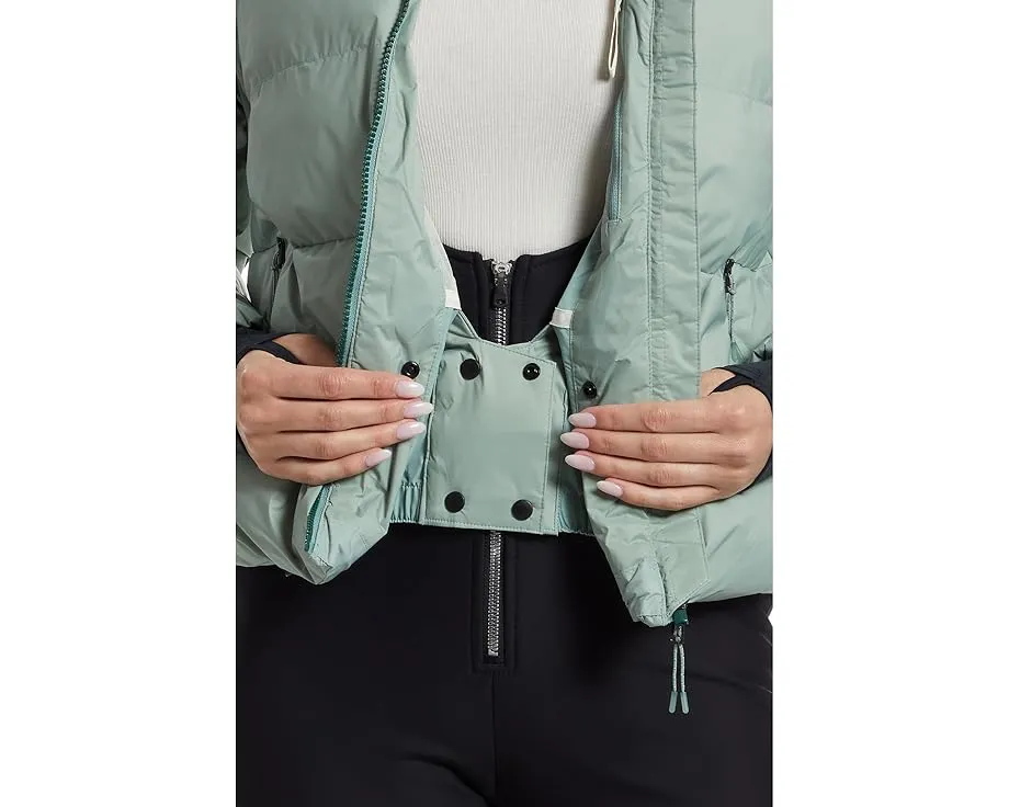 Пуховая куртка Obermeyer Slopeside Puffer с утеплителем 600 fill power и отстегивающейся юбкой