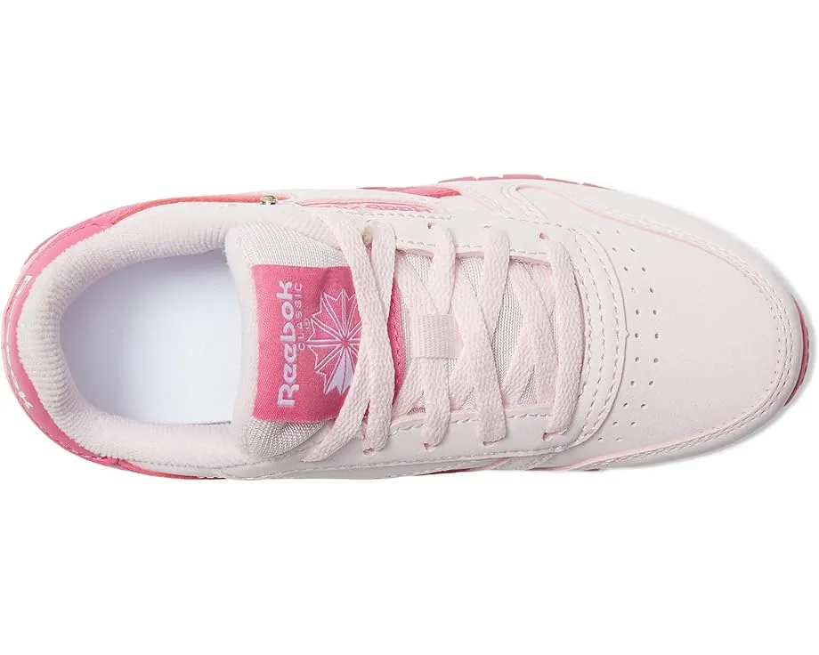 Кроссовки Reebok Classic Leather для детей с металлическим блеском