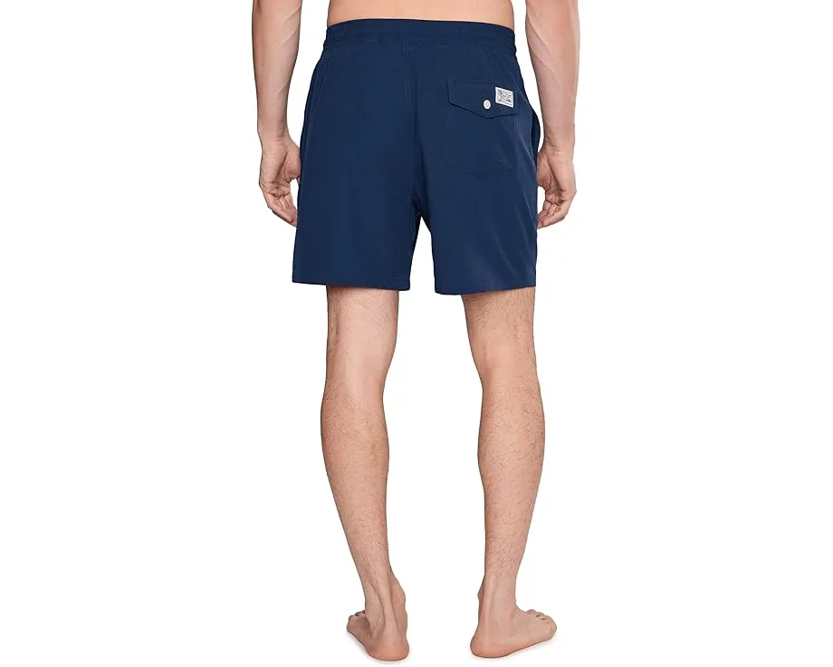 Плавки для плавания Polo Ralph Lauren Traveler Classic с эластичным поясом и сетчатой подкладкой
