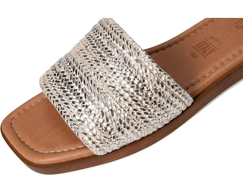 Металлизированные босоножки Palms Perfection от Seychelles с плетеной бретелью