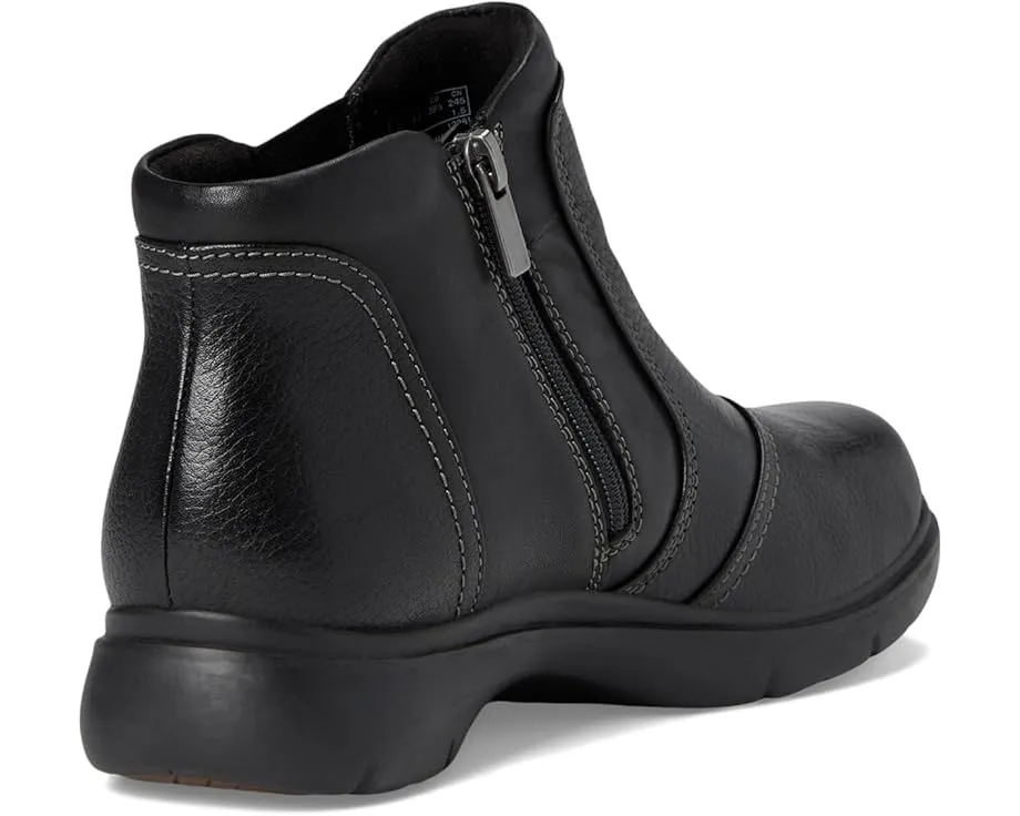 Ботильоны Clarks Certina Joy с эластичной вставкой и молнией сбоку