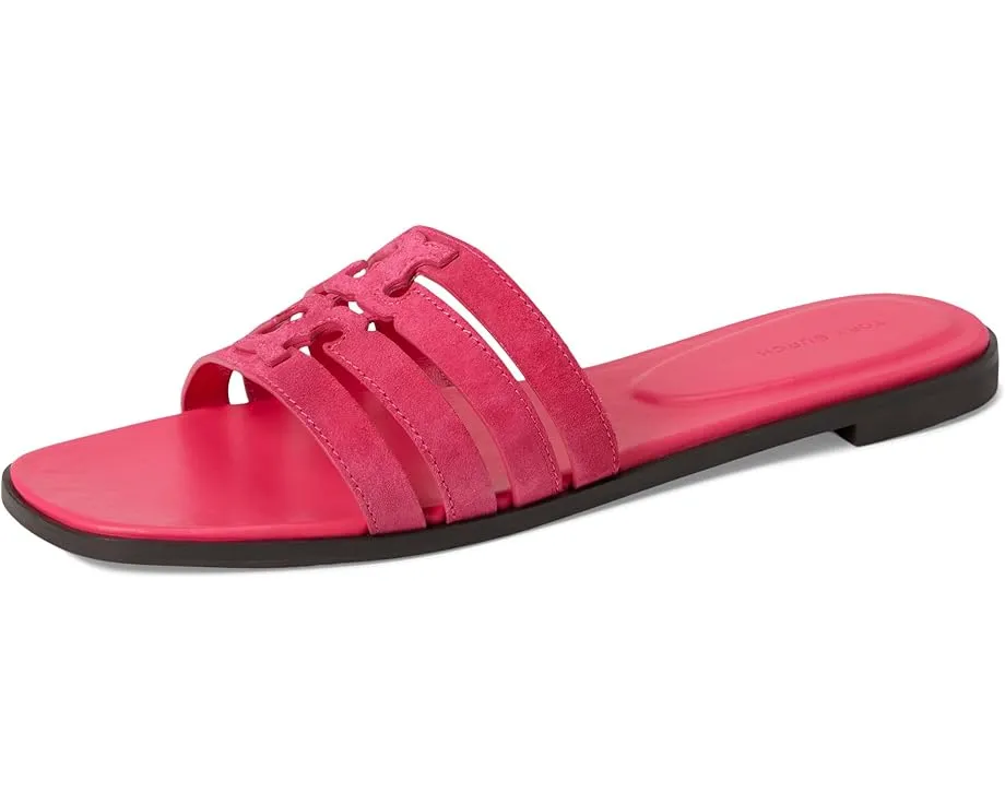 Сандалии Tory Burch Ines Cage Slides с плетеным верхом в стиле кейдж