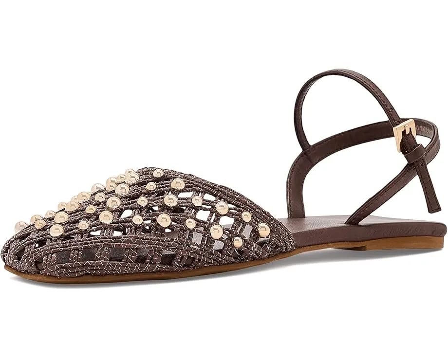 Franco Sarto балетки Inali Strappy с плетеным верхом и квадратным носком