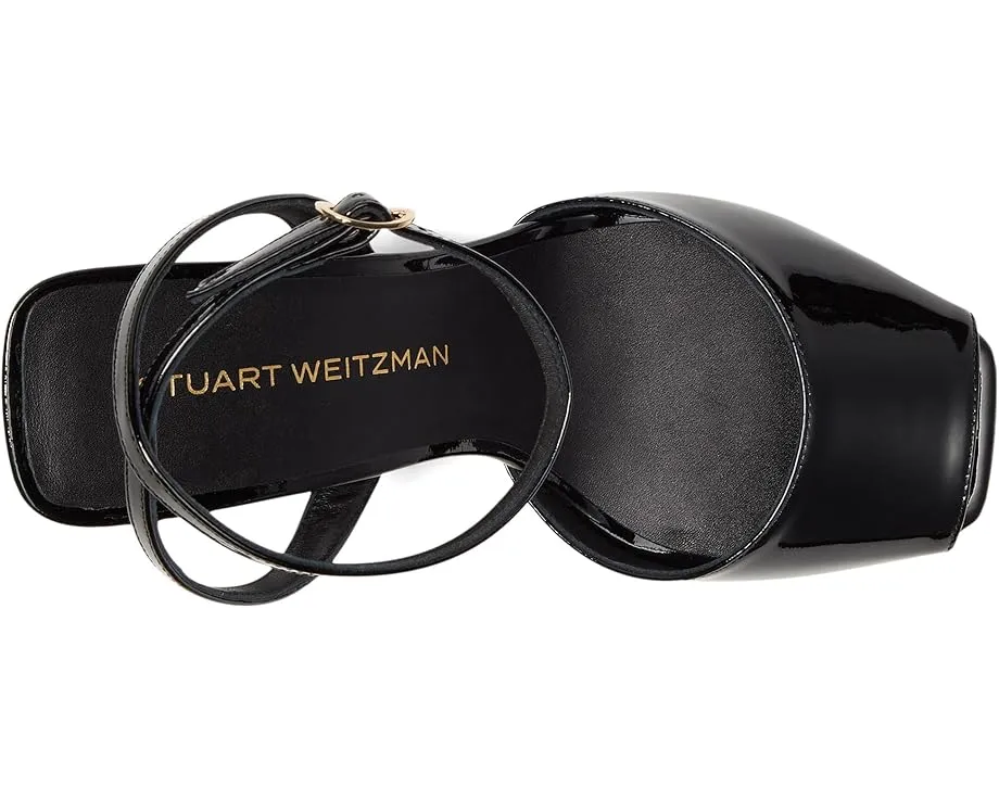 Босоножки Val Sandal 85 Stuart Weitzman на шпильке с квадратным носком