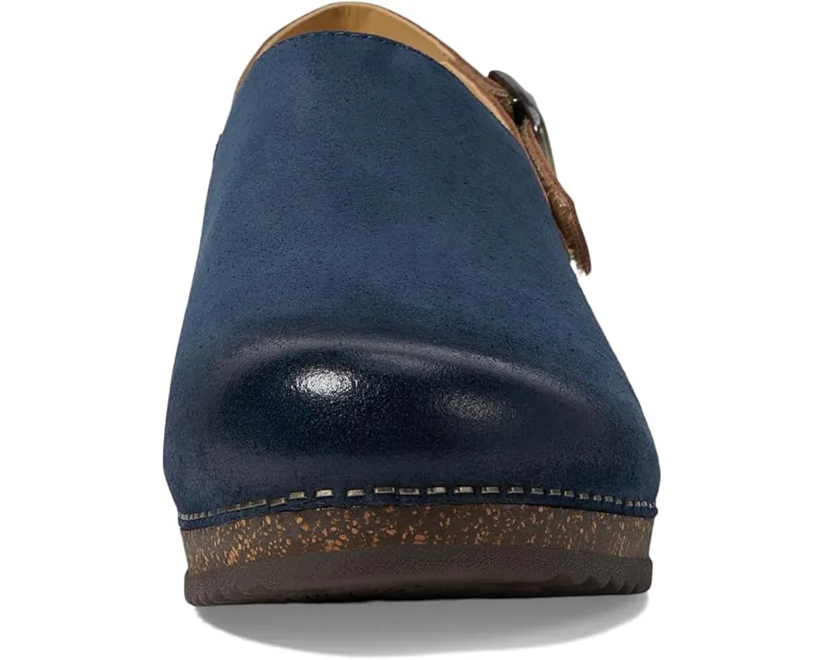 Клоги Dansko Merrin с регулируемым ремешком на пятке и пробковой подошвой