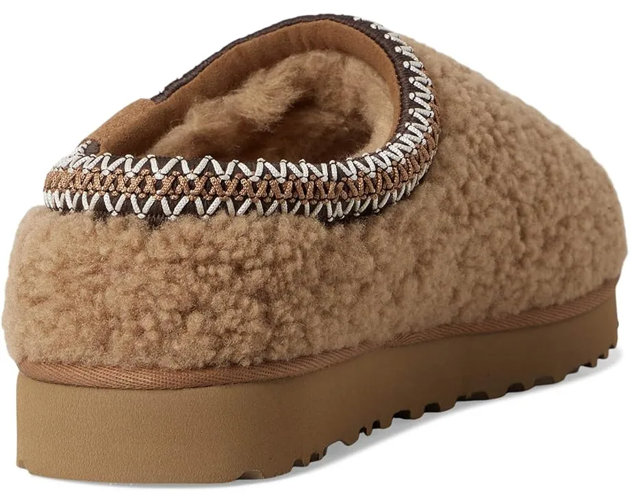 Тапочки UGG Tasman Maxi Curly с кудрявой овчиной и подошвой из сахарного тростника