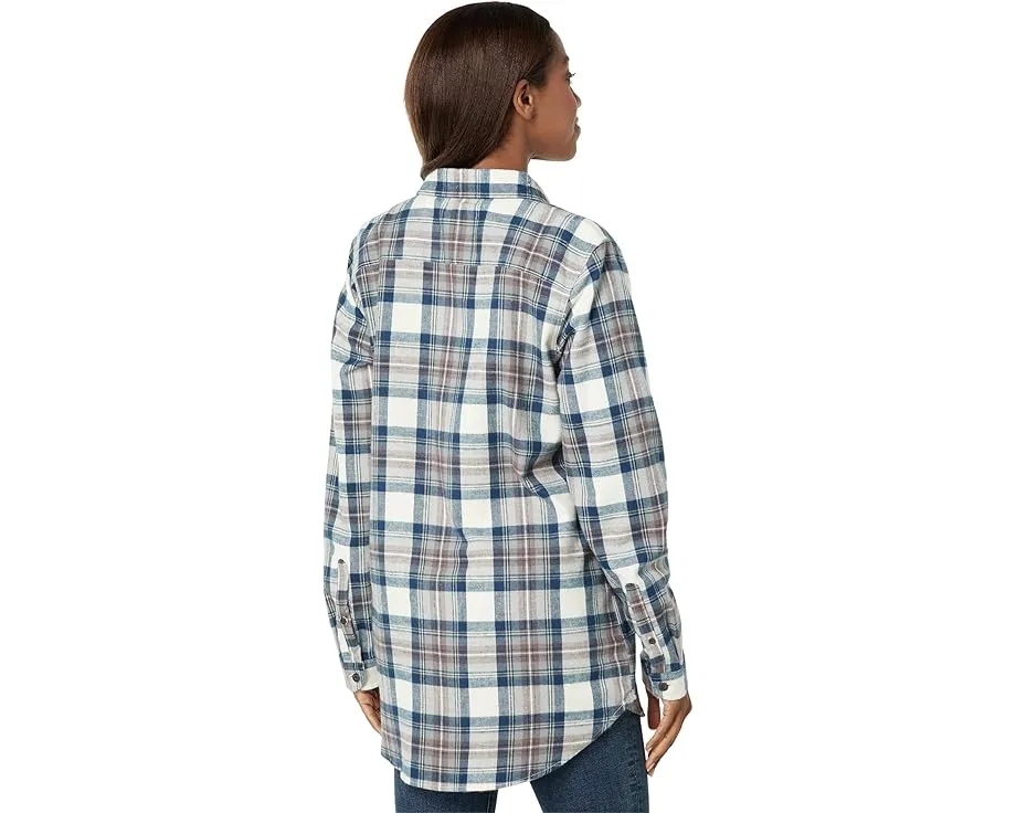 Туника L.L.Bean Scotch Plaid Flannel из хлопка в клетку