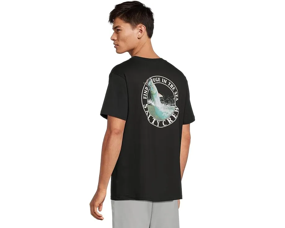 Классическая футболка Tarpon с коротким рукавом и принтом