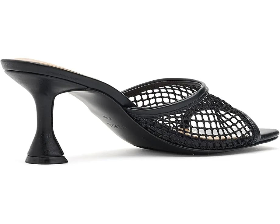 Сандалии Kebba на каблуке с сетчатыми ремешками и расклешенным каблуком GUESS