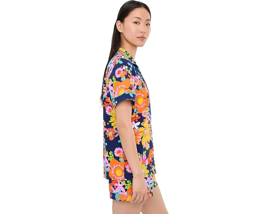 Bedhead PJs пижамный комплект с короткими рукавами и шортами из хлопка