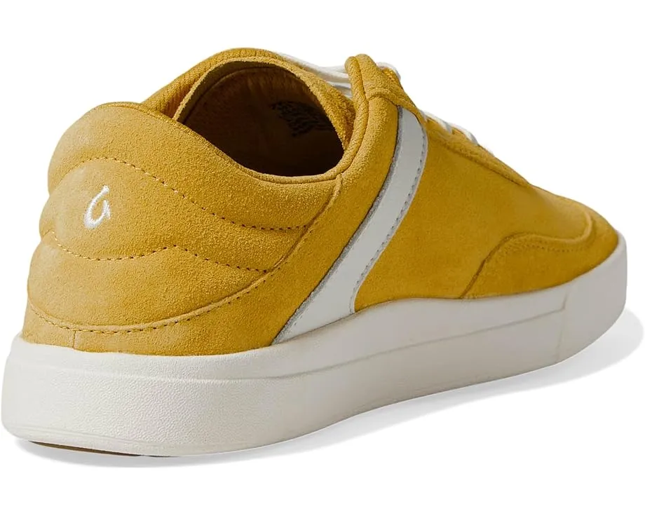 Кроссовки OluKai Ha‘Upu из кожи и замши с гелевой стелькой и отстёгивающейся пяткой