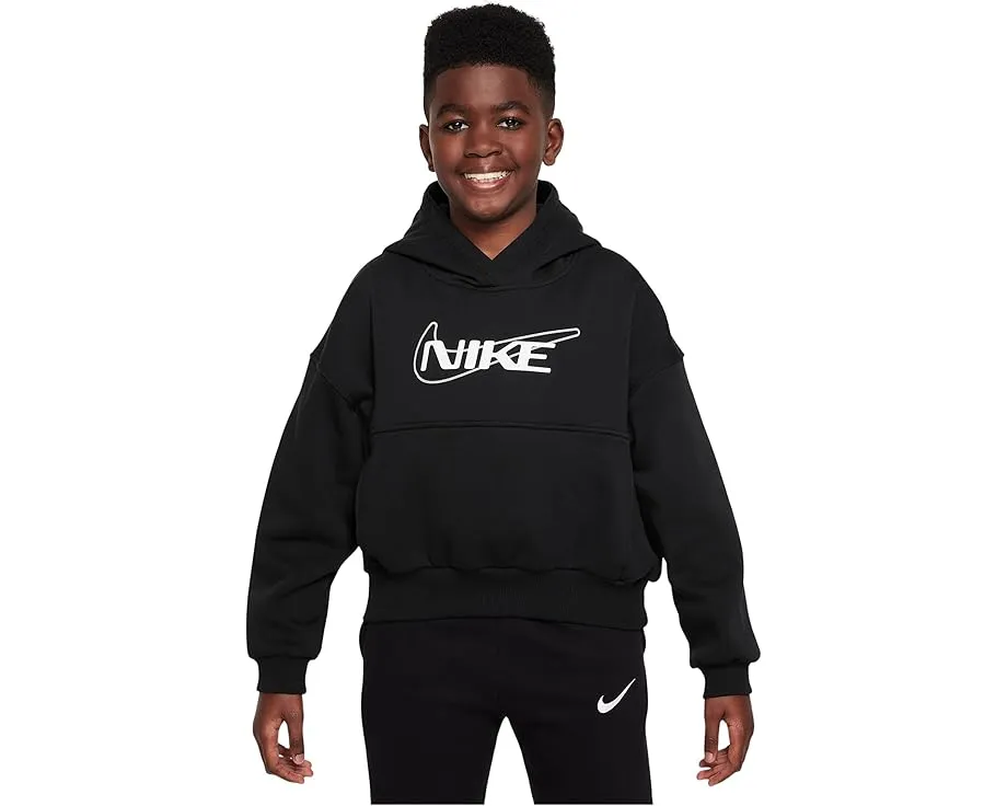 Детская худи Nike Sportswear Club Fleece Oversized с oversize кройом и капюшоном