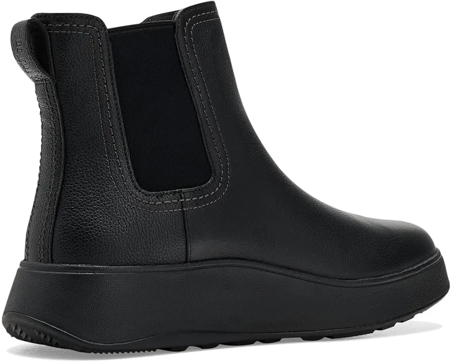 Chelsea-ботинки FitFlop F-Mode Stitch Warm из состаренной кожи с подошвой Microwobbleboard