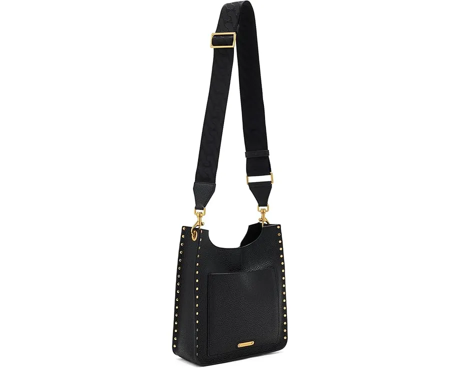 Сумка Rebecca Minkoff Darren Medium Feed из замши со съемным ремнем