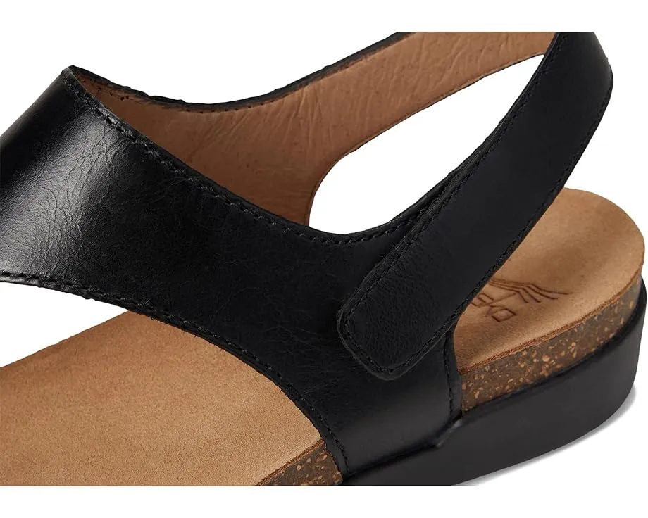 Сандалии на платформе Dansko Reece из замши с регулируемой пяткой