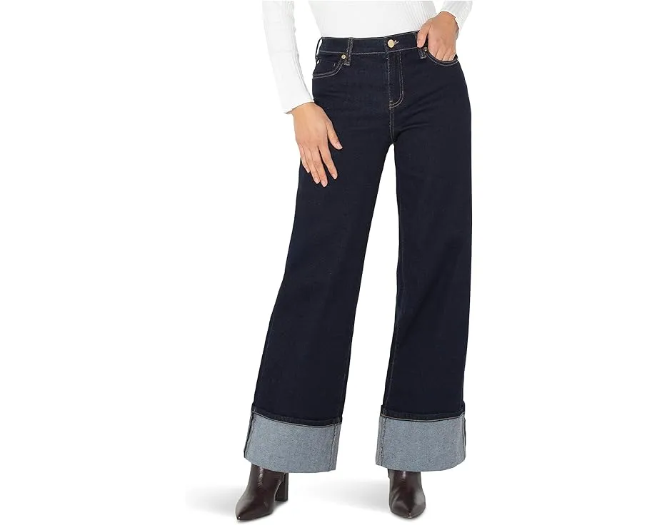 Джинсы Liverpool Los Angeles Morgan широкие с манжетами