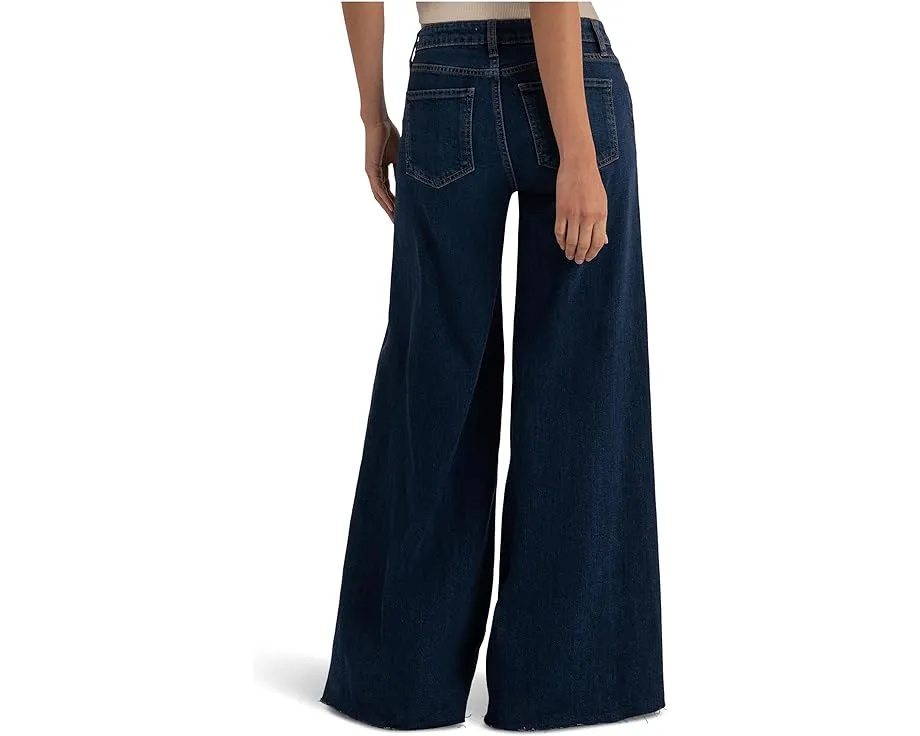 Джинсы KUT from the Kloth Blake с высокой посадкой и суперширокими штанинами