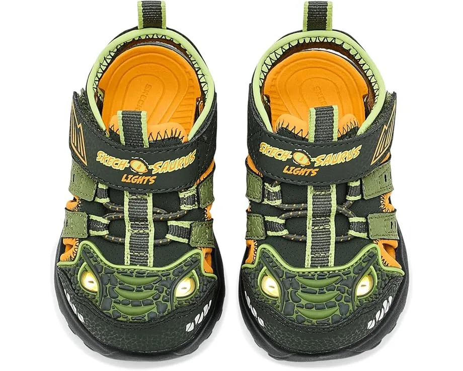 Детские сандалии SKECHERS KIDS Razor Splash со светящимися элементами