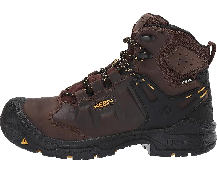 Рабочие ботинки KEEN Utility Dover 6 дюймов водонепроницаемые с композитным мыском