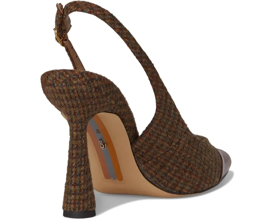 Босоножки на каблуке Sam Edelman Essa с квадратным носком и расклешенным каблуком