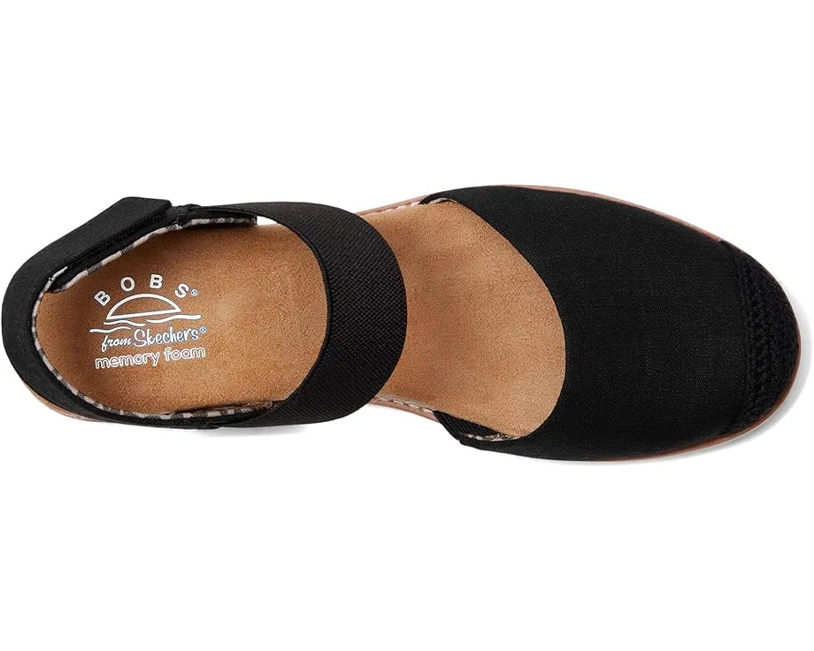 Сандалии BOBS from SKECHERS Desert Kiss Sun Shining на джутовой подошве