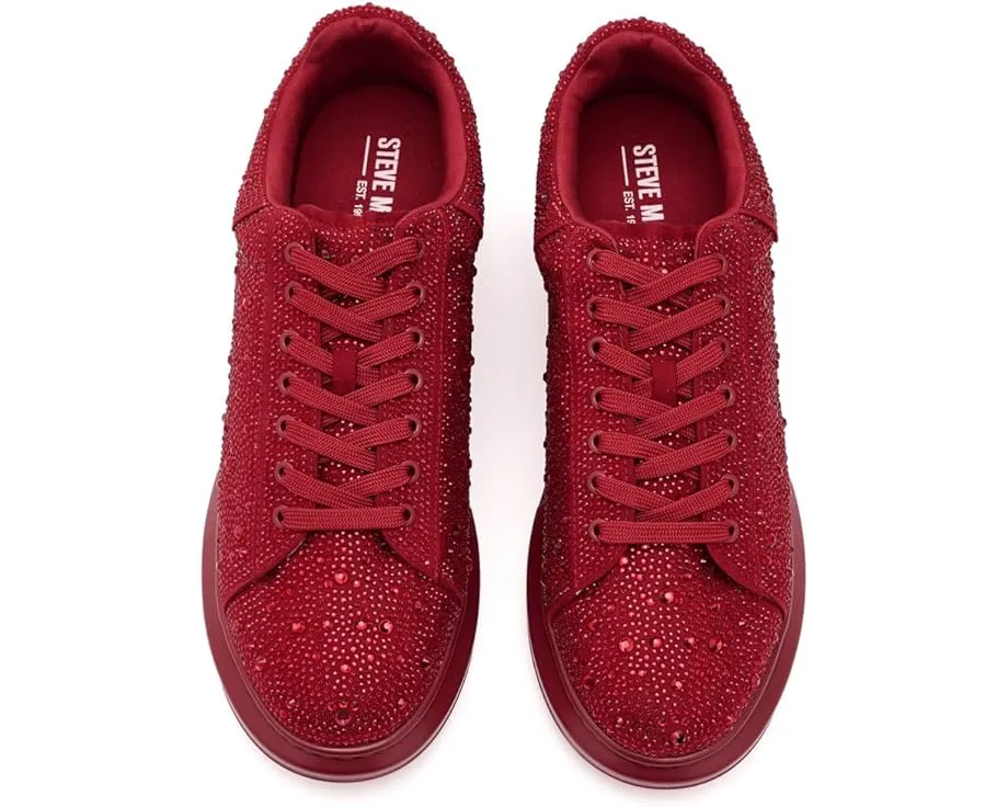 Кроссовки Steve Madden Icebox с плоской подошвой и стразами