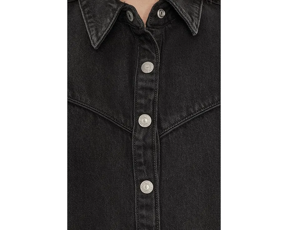 Джинсовое платье Levi's Premium с кнопками и карманами в стиле вестерн