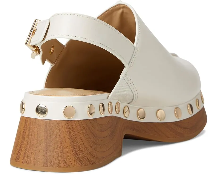 Сабо Esra Clog на деревянной платформе