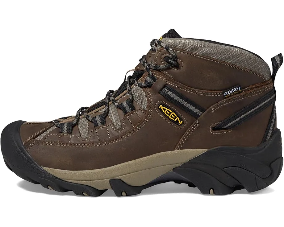 Трекинговые ботинки KEEN Targhee II Mid с мембраной KEEN.DRY и поддержкой щиколотки