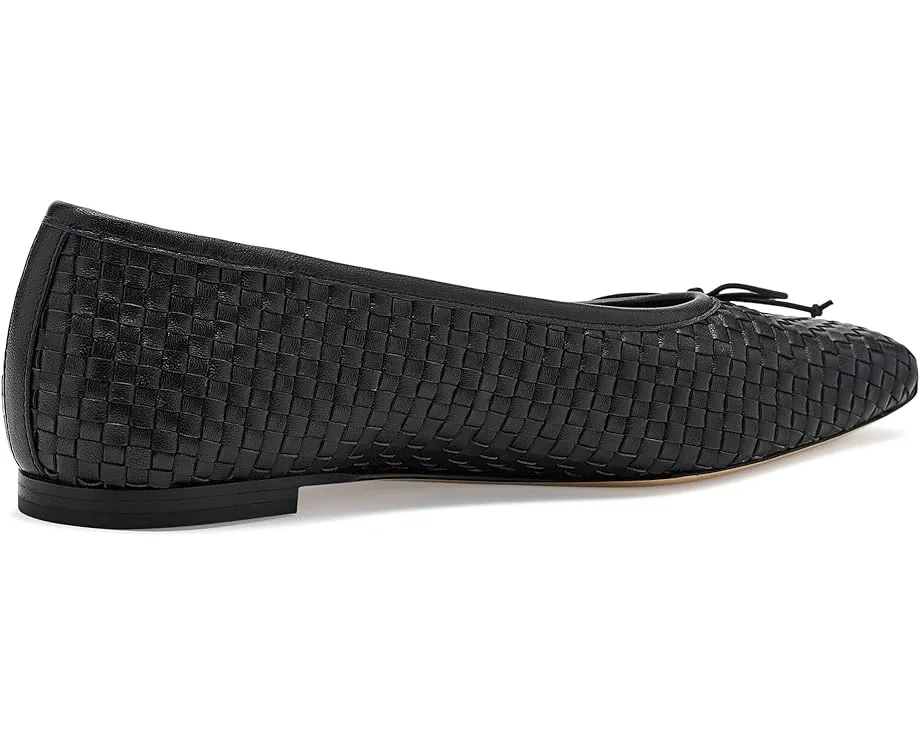 Балетки Vince Darla с плетеным верхом и квадратным носком