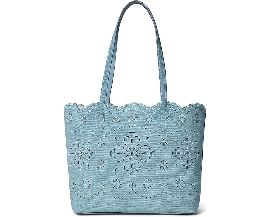 Kate Spade New York Джинсовая сумка тоут Do It All с перфорацией