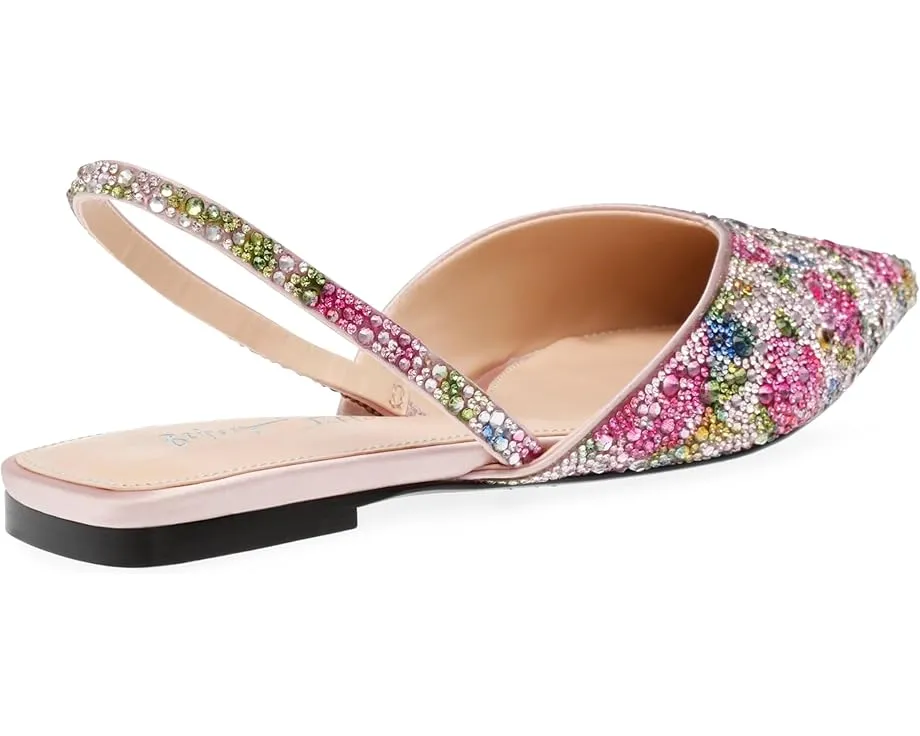 Балетки Blue by Betsey Johnson Vance с отделкой стразами и заостренным носком