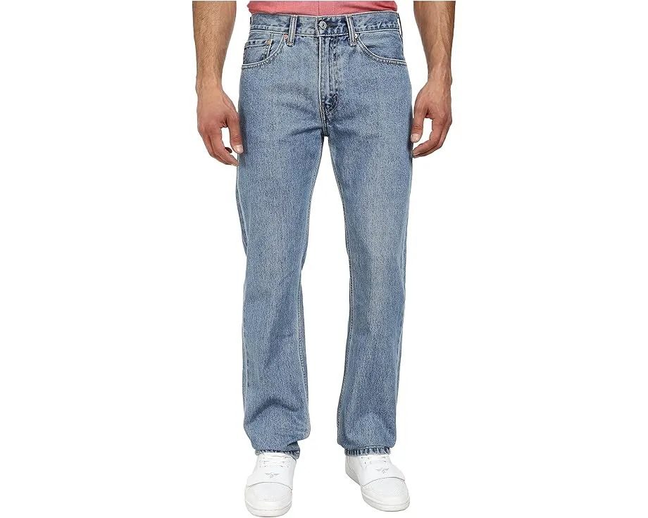 Levi's 505 Regular джинсы мужские классического прямого кроя из хлопка