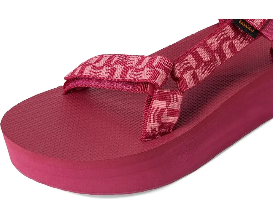 Сандалии Teva Flatform Universal на платформе из переработанных материалов