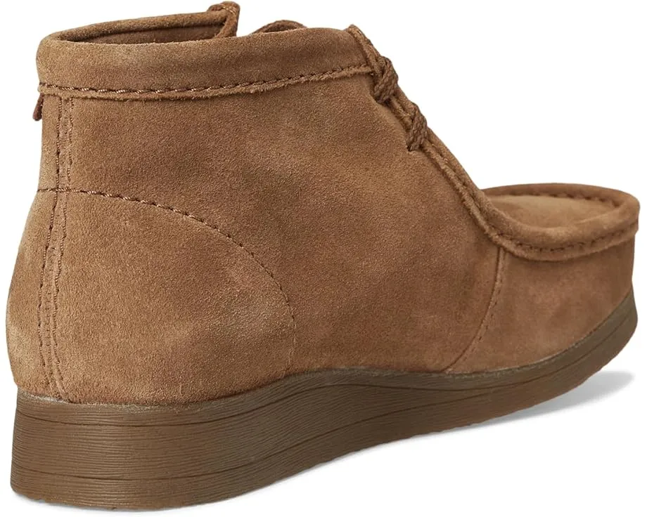 Ботинки Clarks Wallaston из замши с комфортной стелькой и подошвой крепового эффекта