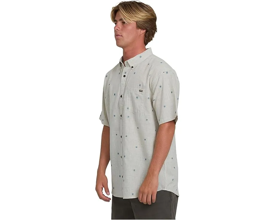 Рубашка Billabong All Day Jacquard Short Sleeve повседневная