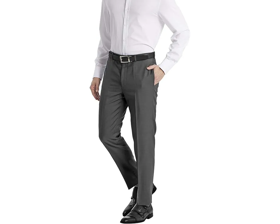 Брюки Calvin Klein Slim Fit Dress Pant с зауженным силуэтом и стретч тканью