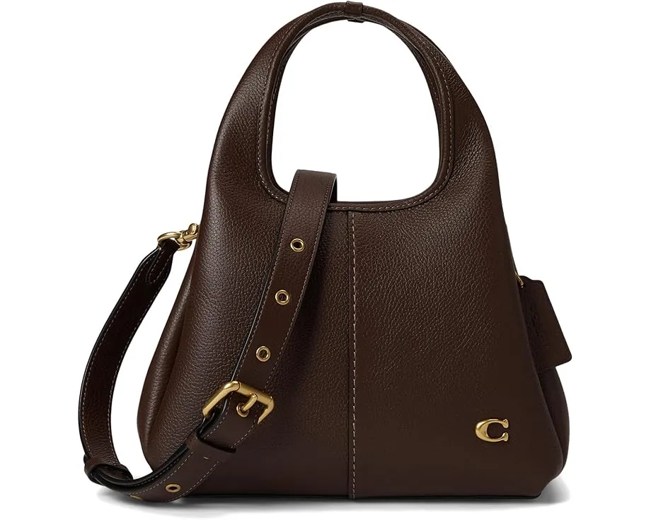 Сумка через плечо COACH Lana 23 из полированной кожи с регулируемым ремнем