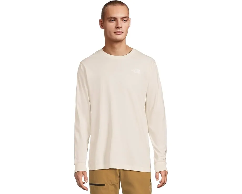 Футболка The North Face Evolution Regenerative Ink Box NSE с длинными рукавами и графическим принтом
