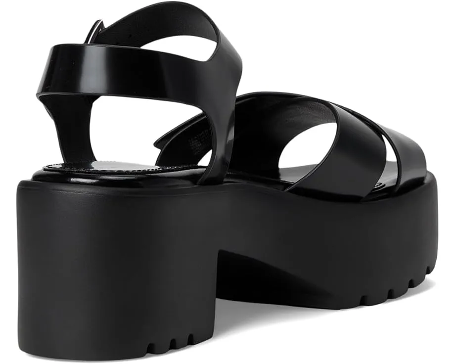 Tory Burch Сандалии T Lock Lug на каблуке 50 мм с перекрестными ремешками